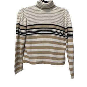 Petite Sophisticate Turtleneck Sweater in Size M/L